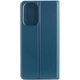 Кожаный чехол-книжка GETMAN Elegant (PU) для Xiaomi Redmi 12 Синий - изображение 4