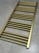 Рушникосушка електрична Terma FIONA 1140х530, тен ONE, колір Brass - зображення 3