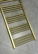 Рушникосушка електрична Terma FIONA 1140х530, тен ONE, колір Brass - зображення 4