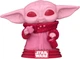 Фигурка Фанко Грогу с Печеньем №493 Star Wars: Valentines Grogu Funko 60124 - изображение 1