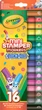 Набор мини-фломастера Crayola Markers со штампами washable х 16 шт (071662187415) - изображение 1