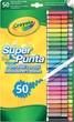 Набор фломастера Crayola Markers washable х 50 шт (5010065075559) - изображение 1