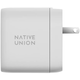 Зарядное устройство Native Union Fast GaN Charger PD 67W Dual USB-C Port, White (FAST-PD67-WHT-INT) - изображение 2