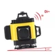 Лазерний рівень Pracmanu 4D-16 ліній Зелений промінь + Пульт - зображення 5