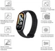 Захисна плівка Drobak Hydrogel для Xiaomi Smart Band 8/9/10 (2 шт) (323219) - зображення 2