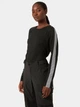 Термолонгслив женский демисезонный Helly Hansen W Lifa Active Stripe Crew 49413-990 L Black (7040056901435) - изображение 1