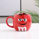Керамическая Кружка M&Ms эмендемс 600 мл красная - изображение 2