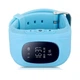 Дитячі смарт-годинник Smart Baby Watch Q50 з GPS трекер Blue (ft-376) - зображення 3