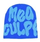 Шапка утепленная Mea Culpa Beanie Bonnet Y2k K-pop Gorros синяя - изображение 1