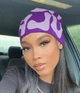Шапка утепленная Mea Culpa Beanie Bonnet Y2k K-pop Gorros фиолетовая - изображение 2