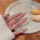 Цепочка с кулоном сердце Амели серебристая - изображение 7