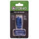 Свисток суддівський пластиковий WHISTLE MICRO SAFETY FOX40-9513 Синій - зображення 1