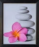 Фотокартина в дерев'яній рамі Flower and stone 6 20х25 см POS-2025-090 - зображення 1