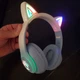 Беспроводные Bluetooth наушники кошачьи ушки HOCO W42 Cat ears headphones с микрофоном - изображение 5
