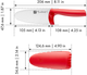 Nóż szefa kuchni dla dzieci Zwilling Twinny Czerwony 1 szt (4009839546884) - obraz 4