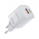 Зарядное устройство смартфона Choetech PD5006 33W fast charger QC3.0/PD/PPS White - изображение 1
