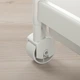 Візок білий 54x18x71cm Ikea VESKEN 004.712.22 - зображення 4