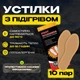 Химические Стельки с Подогревом для Экстремальных Условий! Держат до 12 часов 20 шт. (10 пар) - изображение 1