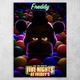 Плакат постер CupKit "Five Nights at Freddy's / П'ять ночей з Фредді" №9 А4 21х29,7 см - зображення 1