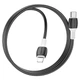 Кабель для швидкого заряджання Borofone BX84 Type-C to Lightning Rice PD20W 1m Black - зображення 3