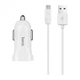 Зарядне автомобільне HOCO Z2A (2USB 2.4A) MicroUSB Білий - изображение 1