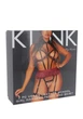 Портупея эко кожа женская Боди с юбкой Leg Avenue Harness teddy & skirt S Чёрный ( SO8567 ) - изображение 5