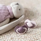 Набор пустышек силиконовых симметричных 2 шт. Pure Color Розовых Canpol babies 18+ м (5903407992747) - изображение 7