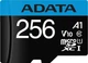 Карта памяти Adata 256GB microSDXC W/AD. AUSDX256GUICL10A1-RA1 (AUSDX256GUICL10A1-RA1) - изображение 1