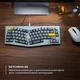 Клавіатура Keychron Q8 100 Key QMK Gateron G PRO Red Hot-Swap RGB Knob Grey (Q8N1_KEYCHRON) - изображение 5