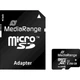 Карта пам`яти MediaRange microSDXC™ memory card, UHS-1 Class 10, with SD adapter, 256GB - изображение 1