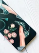 Матовий чорний чохол Samsung Galaxy J3 / J310 Туфельки та квіти (принт 225) - зображення 2