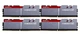 Модуль пам'яті G.Skill DDR4 32GB (4x8) 3200 MHz Trident Z Black (F4-3200C15Q-32GTZ) Б/в - изображение 1