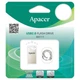 Флеш-накопитель Apacer USB 64GB AH111 Silver/Crystal (AP64GAH111CR-1) - изображение 3
