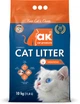Наповнювач бентонітовий AK Cat COMPACT CAT LITTER грудкувальний Натуральний, 10 кг - зображення 1