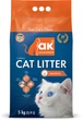 Наповнювач бентонітовий AK Cat COMPACT CAT LITTER грудкувальний Натуральний, 5 кг - зображення 1