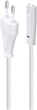 Кабель живлення Gembird Power cord, 6 ft, White (PC-184/2-W) - зображення 1