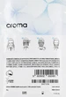 Маска для обличчя з гіалуроновою кислотою - Croma Face Mask With Hyaluronic Acid (1005786-24942) - зображення 2