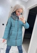 Fashions • Куртка жіноча зимова Love Fashions 82 темна м'ята (1875/а-мк) - зображення 9