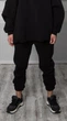 Мужские спортивные штаны теплые на флисе oversize BOWL Intruder 0104 S-M Черный ( IN - 0104/1 A ) - изображение 1