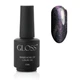 Гель-лак Gloss Company Кошачий глаз Cat eye-5 серо-голубой серебристый 11 мл - изображение 1