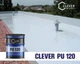 Поліуретанова гідроізоляція Clever PU Base 120 білий відро 25 кг - зображення 3