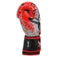 Перчатки для бокса кожаные на липучке Twins Tribal Heroe 9952 14 унций Black-Red - изображение 3