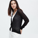 Кардиган Uniqlo LIGHT V NECK розмір S чорний (454767) - зображення 1