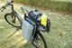 Розкладна велосипедна сумка "штани" на багажник 25 л West Biking ТОP сіра - зображення 9