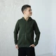 Толстовка для мальчика подростка теплая на молнии GBI Teens ТРИЗУБ Хаки на рост 140 (13772) - изображение 1