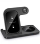 Беспроводная зарядная док-станция 15W 3 в 1 для iPhone, Apple Watch, AirPods Pro, Samsung и устройств с функцией беспроводной зарядки Qi - изображение 6