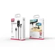 Перехідник XO GB008 2K 60HZ Lightning - HDMI USB-power 1.8М Чорний - зображення 2