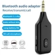 Бездротовий Bluetooth адаптер передавач та аудіоприймач AUX трансмітер 3,5мм з вбудованим акумулятором та мікрофоном BT 5.1 - зображення 1