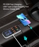 Автомобільний 8-портовий USB-зарядний пристрій ASOMETECH 40W LED дисплей QC3.0 PD3.0 - зображення 6