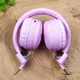 Накладные Bluetooth стерео наушники Deepbass R7 Pink - изображение 4